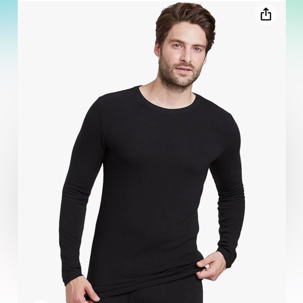Men's Long Sleeve Thermal Undershirt - Goodfellow & Co XXL